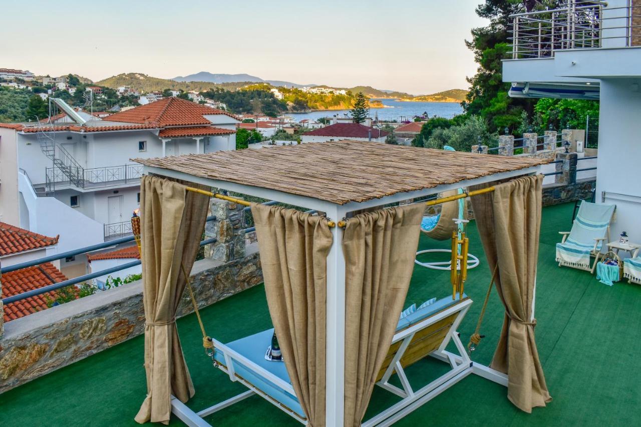 Ftelia Luxury Studio "Quattro" Megali Ammos  Eksteriør billede