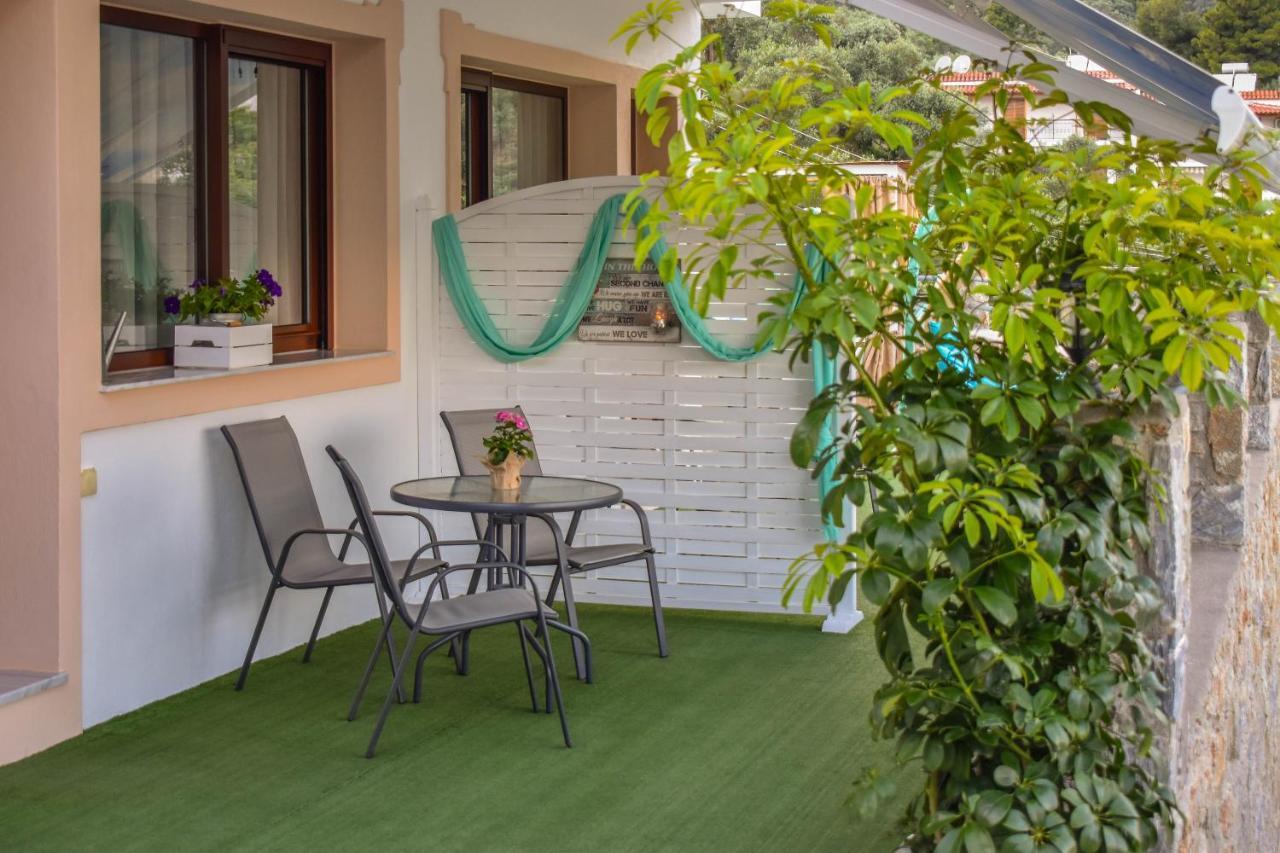 Ftelia Luxury Studio "Quattro" Megali Ammos  Eksteriør billede