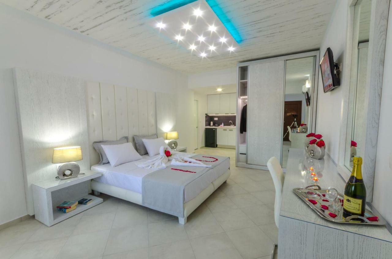 Ftelia Luxury Studio "Quattro" Megali Ammos  Eksteriør billede